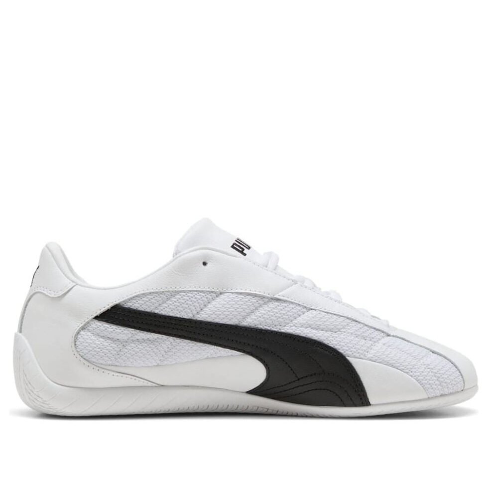 PUMA Speedcat Plus Leather 'White Black' 404376-01 - Image 2