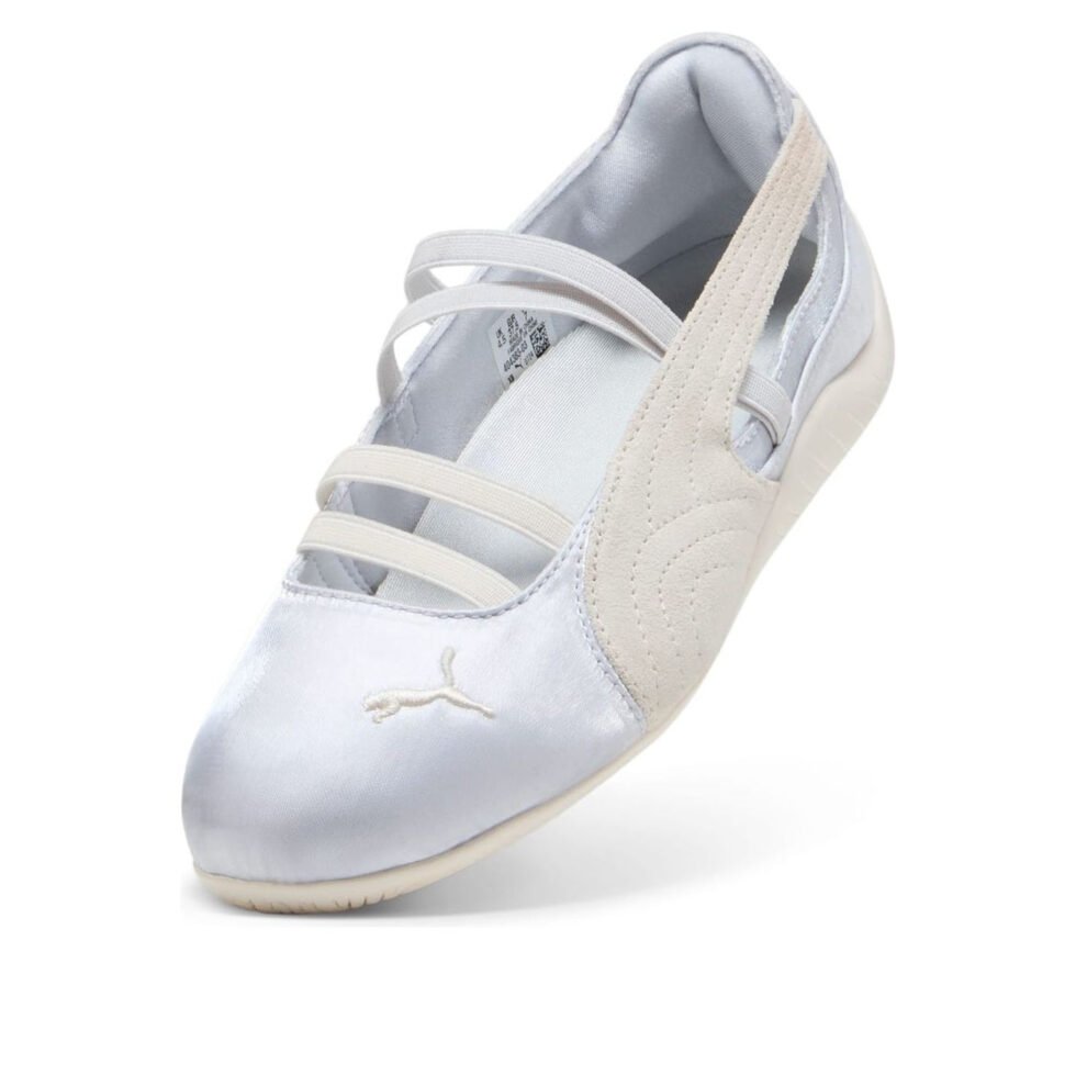 (WMNS) PUMA Speedcat Ballet 'Silver Mist Warm White Satin' 404383-03 - Image 5