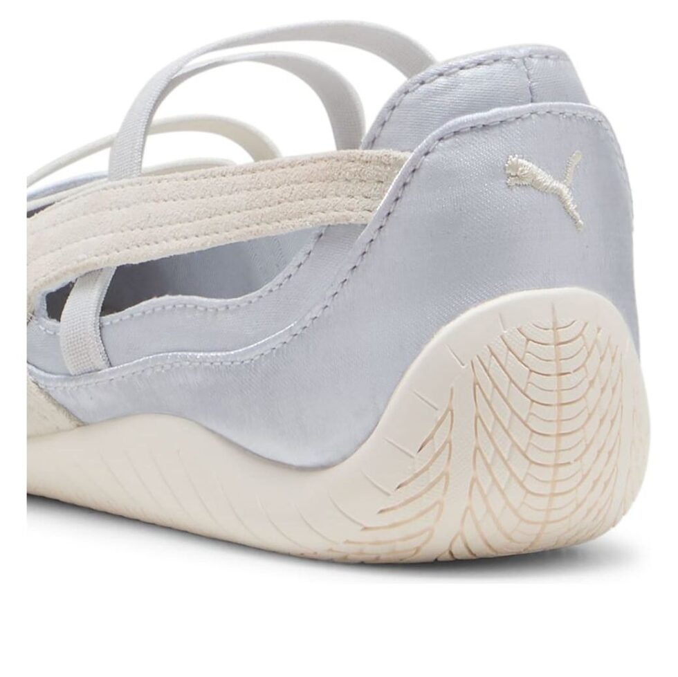 (WMNS) PUMA Speedcat Ballet 'Silver Mist Warm White Satin' 404383-03 - Image 6