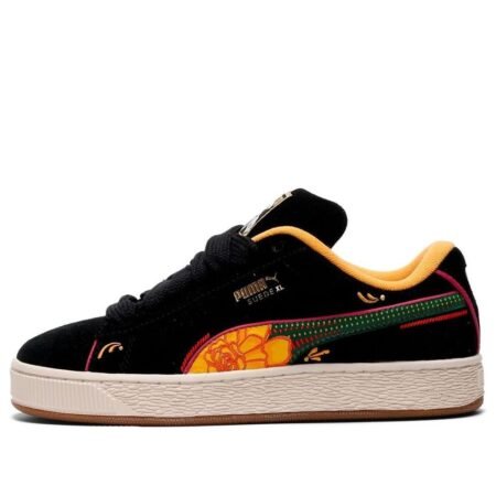 PUMA Suede XL La Catrina 'Black Yellow Sizzle Pinktastic' 404606-01