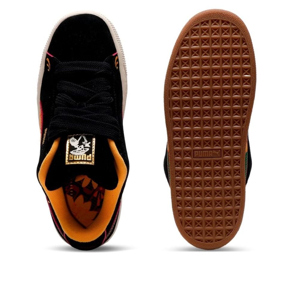 PUMA Suede XL La Catrina 'Black Yellow Sizzle Pinktastic' 404606-01 - Image 5