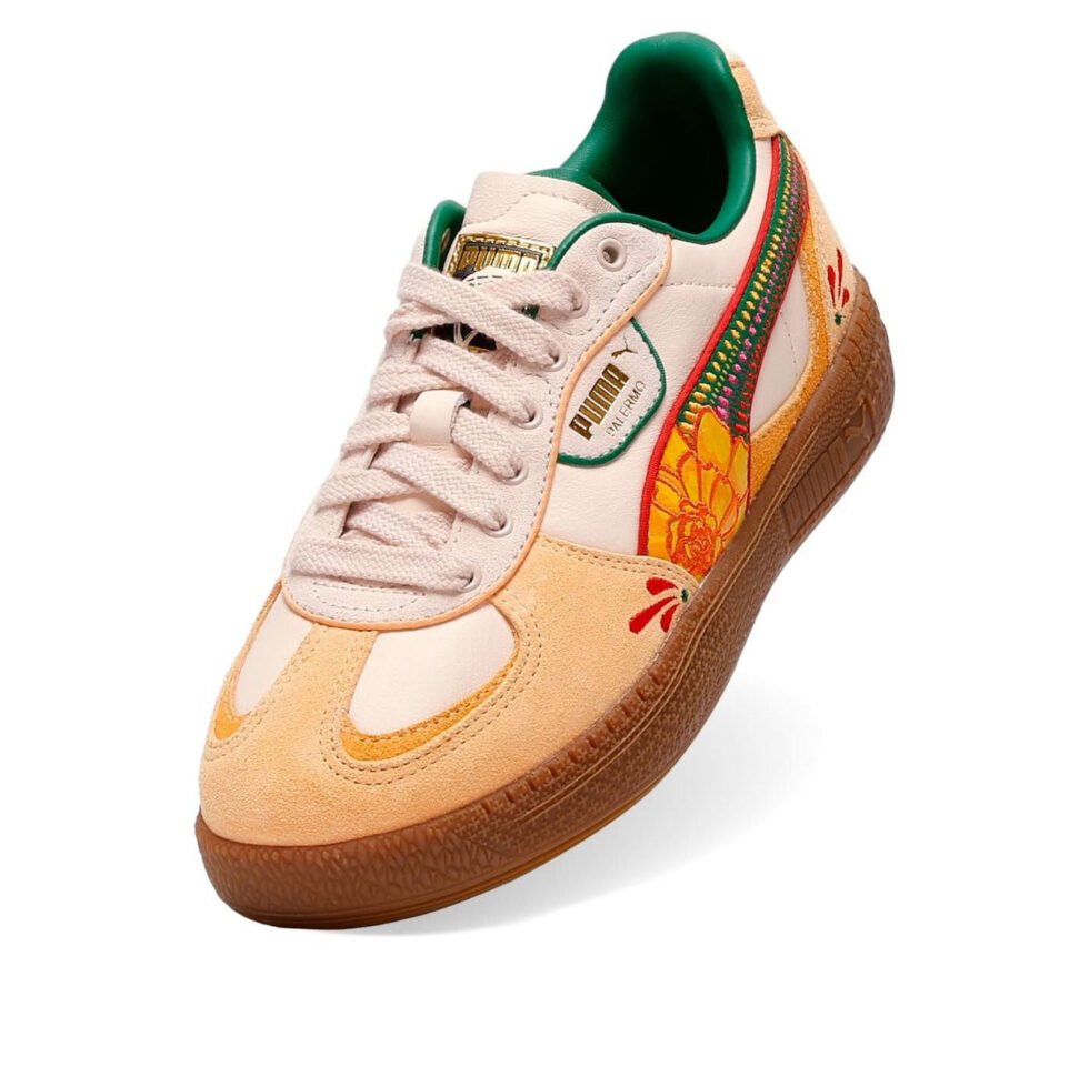 (WMNS) PUMA Palermo Moda La Catrina 'Rosebay Almost Apricot' 404607-01 - Image 3