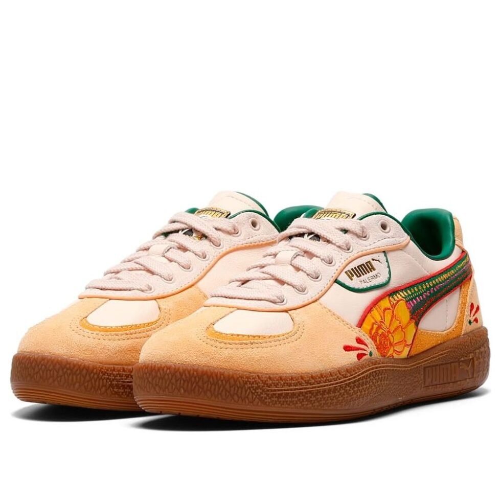 (WMNS) PUMA Palermo Moda La Catrina 'Rosebay Almost Apricot' 404607-01 - Image 6