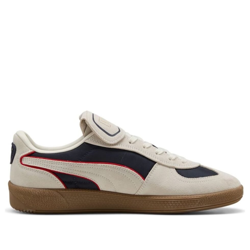 PUMA Palermo Premium NL 'White Navy Blue' 404836-03 - Image 2