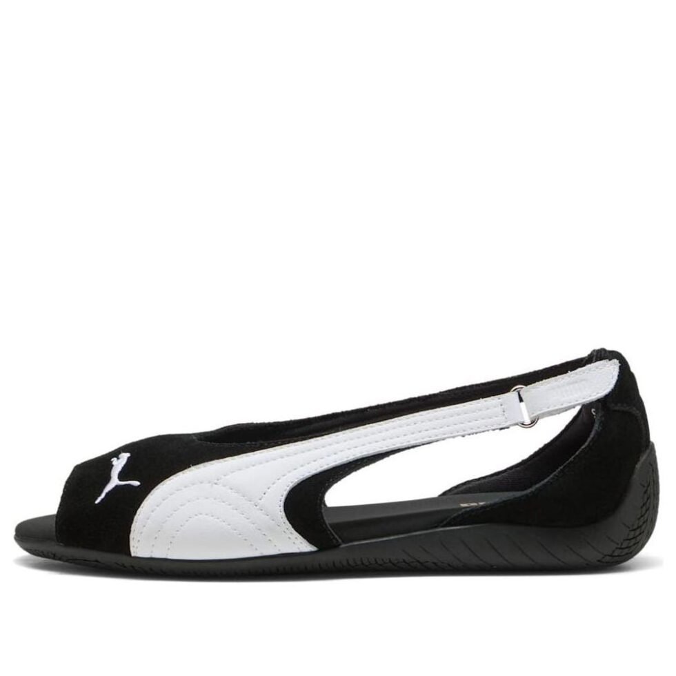 (WMNS) PUMA Speedcat Sandal 'Black White' 404839-01