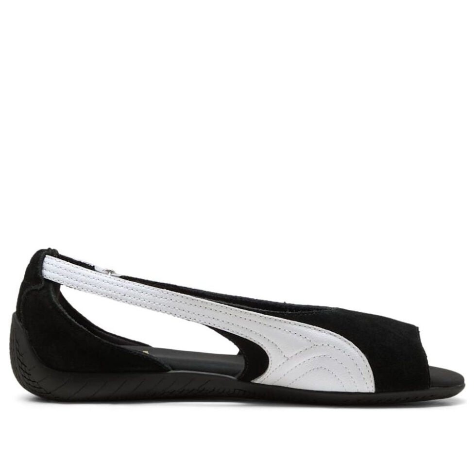 (WMNS) PUMA Speedcat Sandal 'Black White' 404839-01 - Image 2