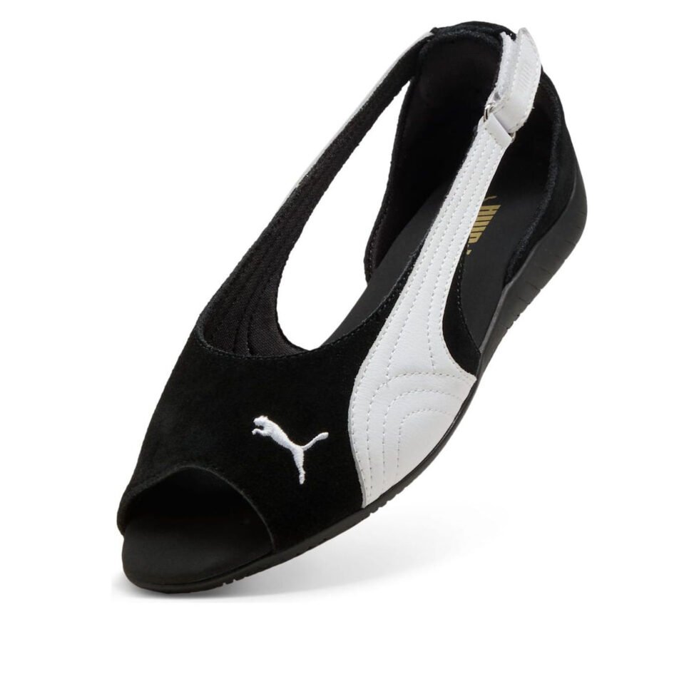 (WMNS) PUMA Speedcat Sandal 'Black White' 404839-01 - Image 3
