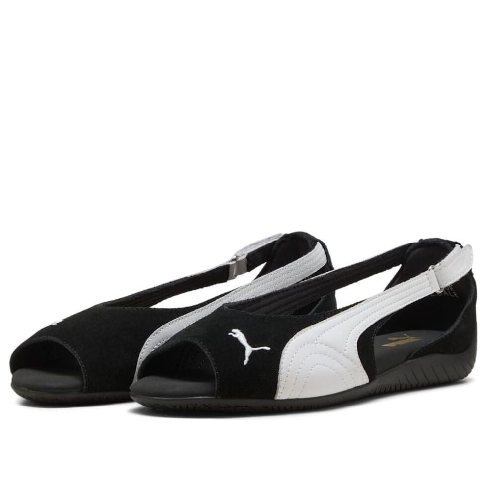 (WMNS) PUMA Speedcat Sandal 'Black White' 404839-01 - Image 6