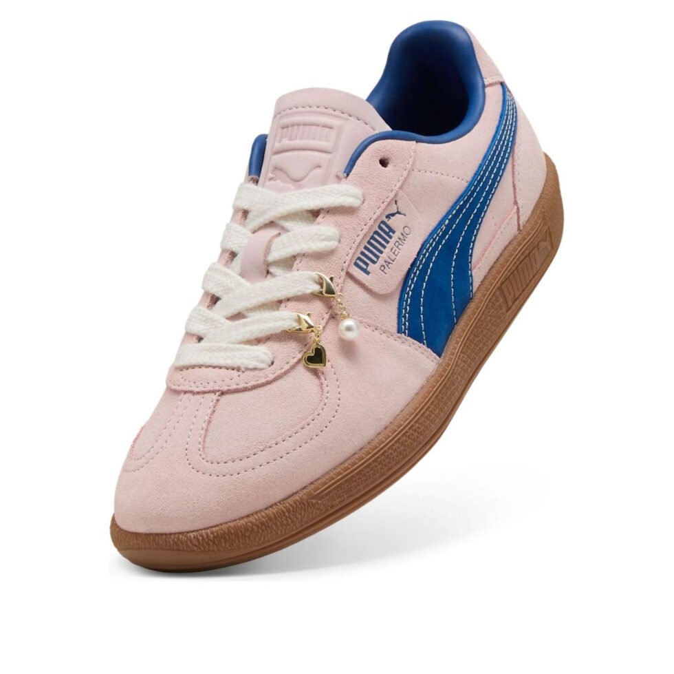 (WMNS) PUMA Palermo Pin It Up 'Pink Blue' 404860-02 - Image 3