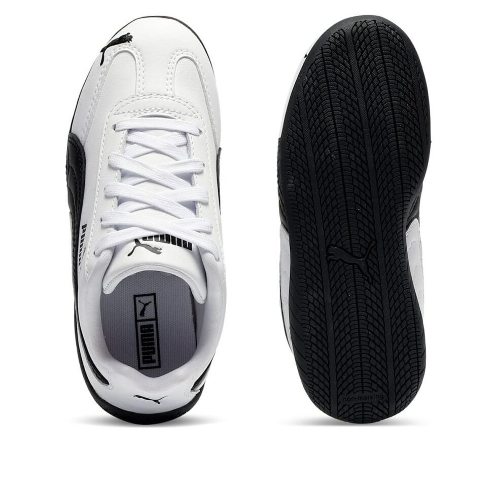 (PS) PUMA Speedcat Leather 'White Black' 404877-01 - Image 5