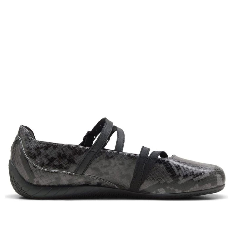 (WMNS) PUMA Speedcat Ballet Snake 'Cool Dark Gray Black' 405326-02 - Image 2