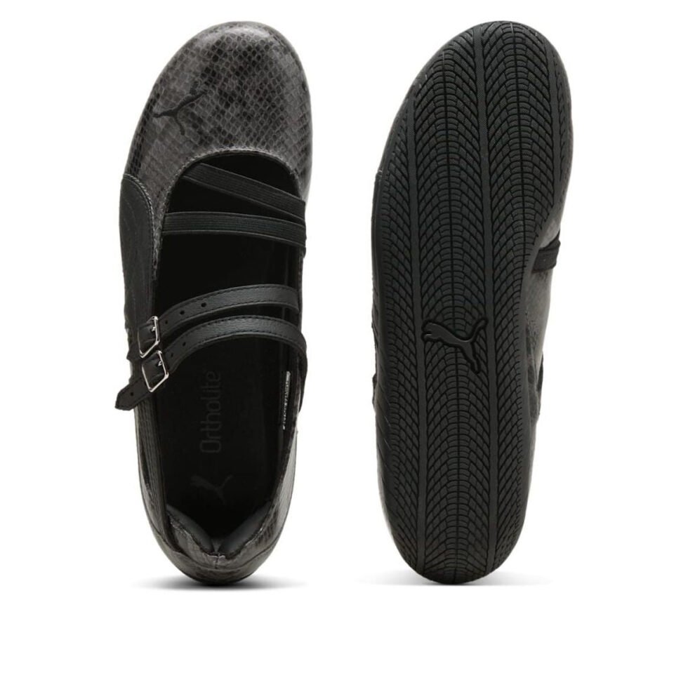 (WMNS) PUMA Speedcat Ballet Snake 'Cool Dark Gray Black' 405326-02 - Image 5