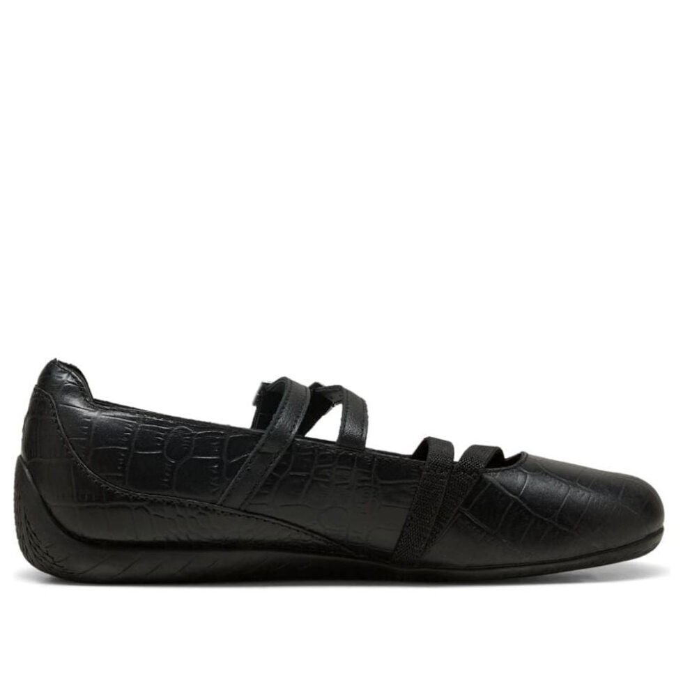 (WMNS) PUMA Speedcat Ballet 'Croc Print Black' 405327-01 - Image 6