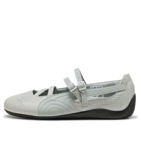 (WMNS) PUMA Speedcat Ballet 'Croc Print Vapor Gray' 405327-02