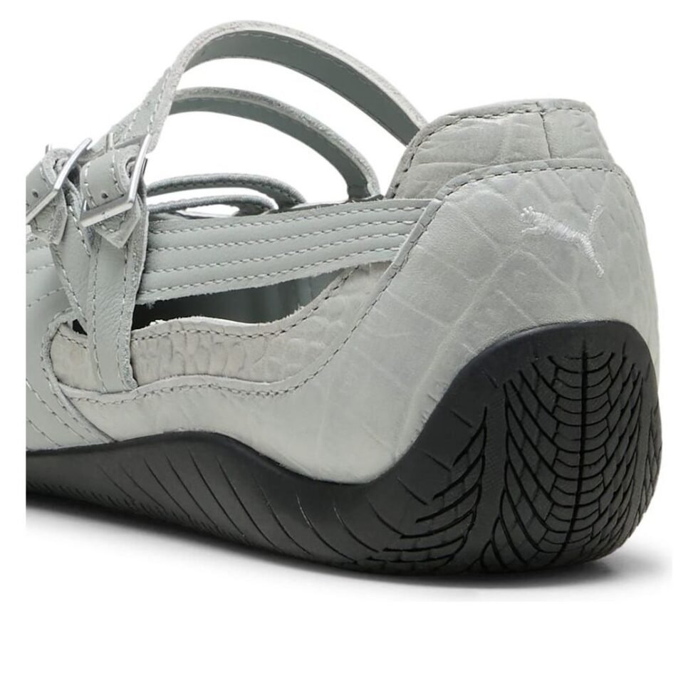 (WMNS) PUMA Speedcat Ballet 'Croc Print Vapor Gray' 405327-02 - Image 5