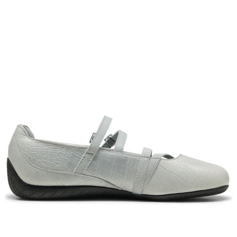 (WMNS) PUMA Speedcat Ballet 'Croc Print Vapor Gray' 405327-02 - Image 6