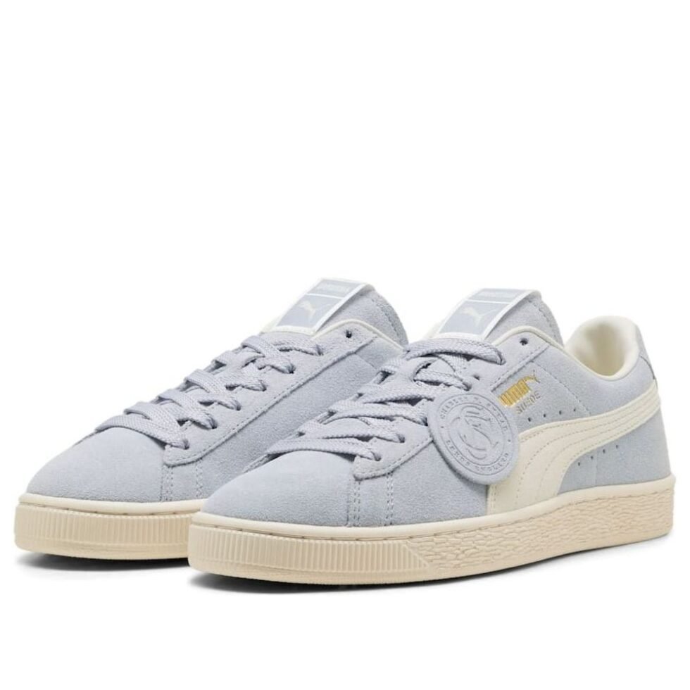 PUMA Suede Charles F. Stead 'Snow Mountain Blue Frosted Ivory' 405341-05 - Image 2