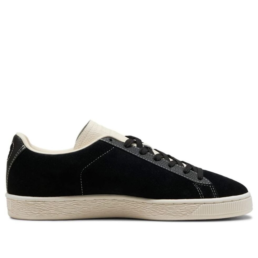 PUMA Suede 'Icons Black Frosted Ivory' 405345-01 - Image 2