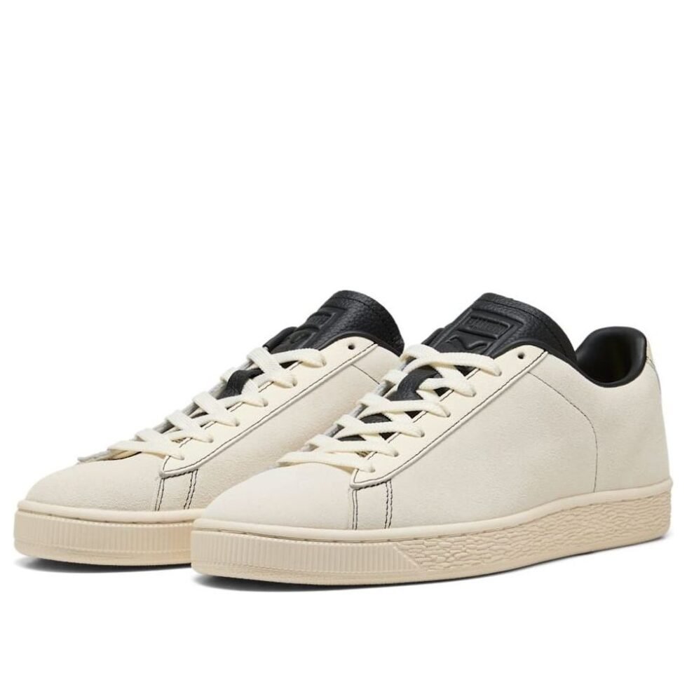 PUMA Suede Icons 'Frosted Ivory Black' 405345-02 - Image 6