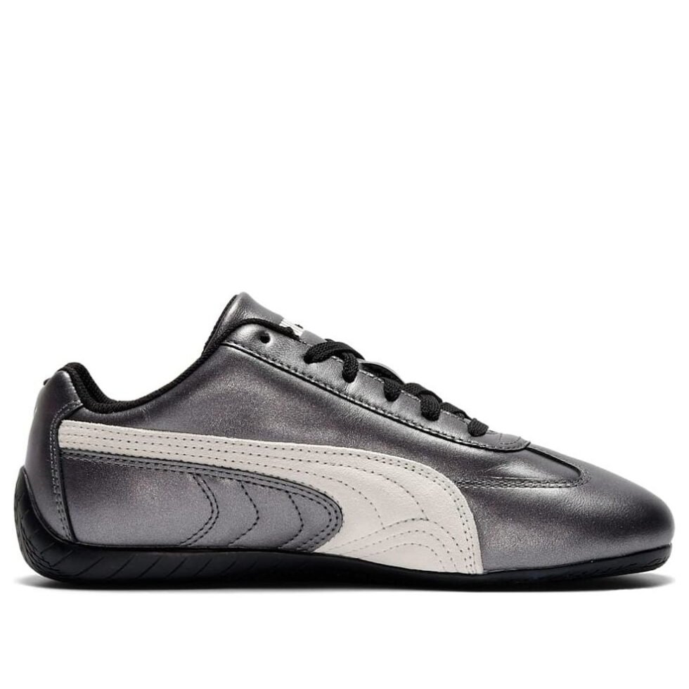 (WMNS) PUMA Speedcat 'Metallic Pack - Black White' 405357-02 - Image 2