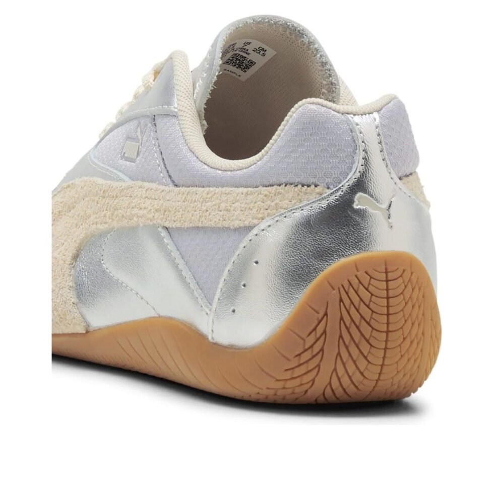(WMNS) PUMA Speedcat Lou Metallic 'Vibrant Silver Gum' 405501-01 - Image 4