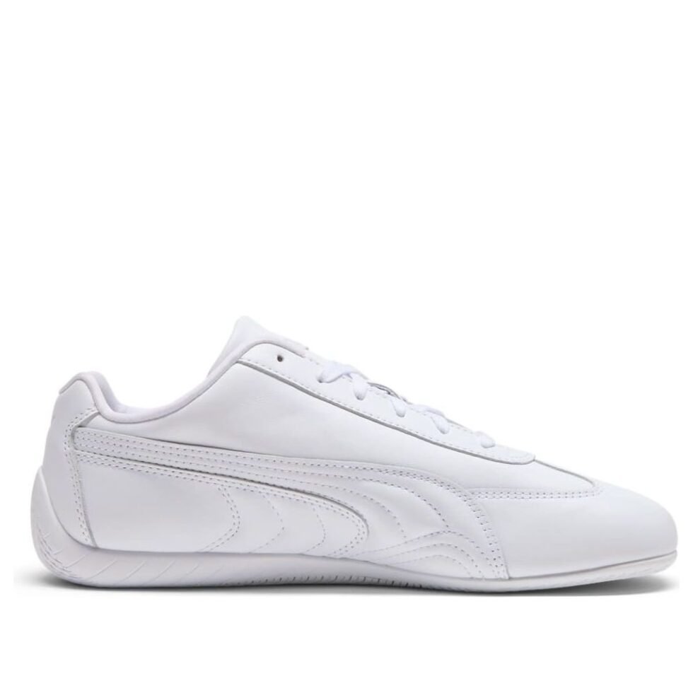 (WMNS) PUMA Speedcat Full Leather 'White' 405910-02 - Image 2
