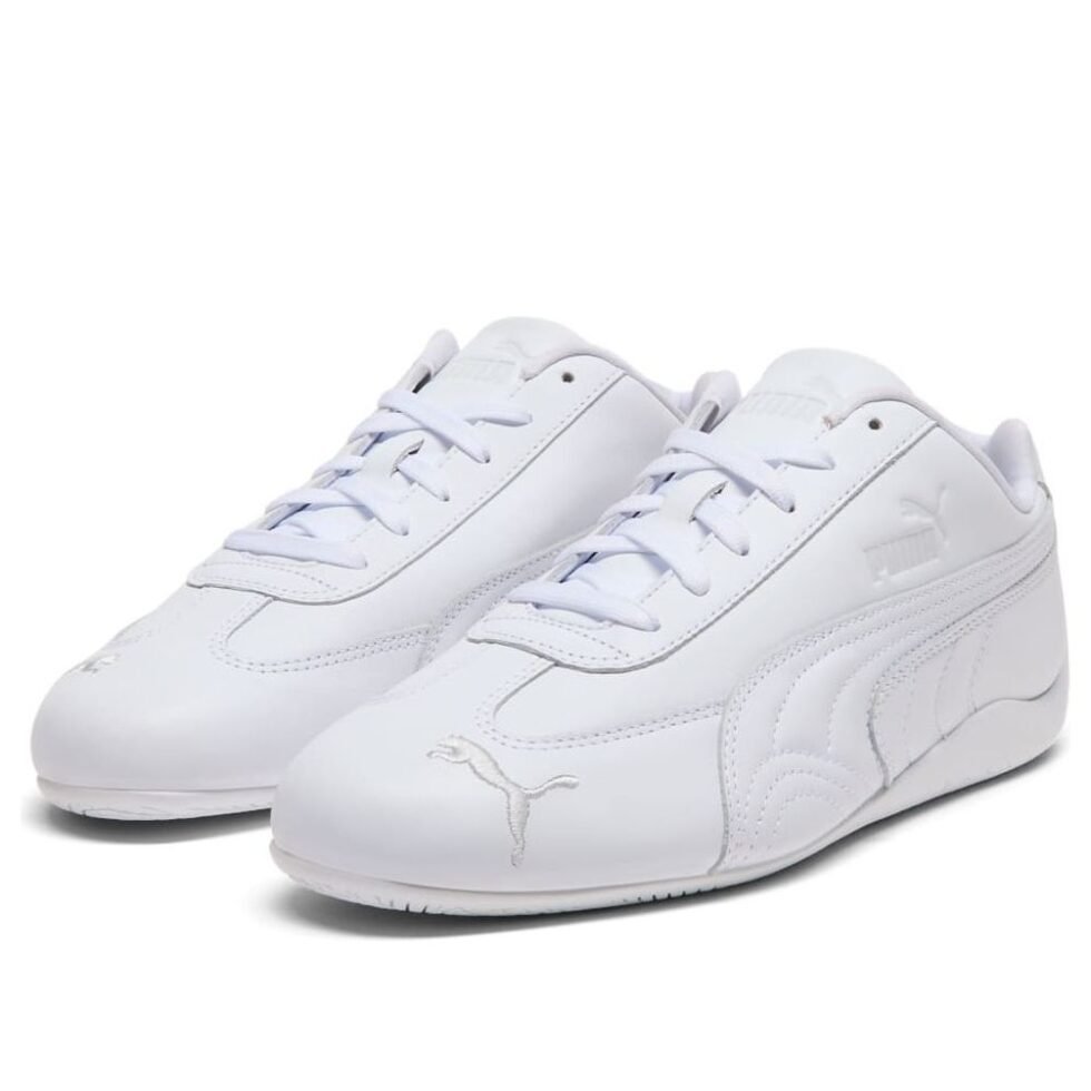 (WMNS) PUMA Speedcat Full Leather 'White' 405910-02 - Image 6
