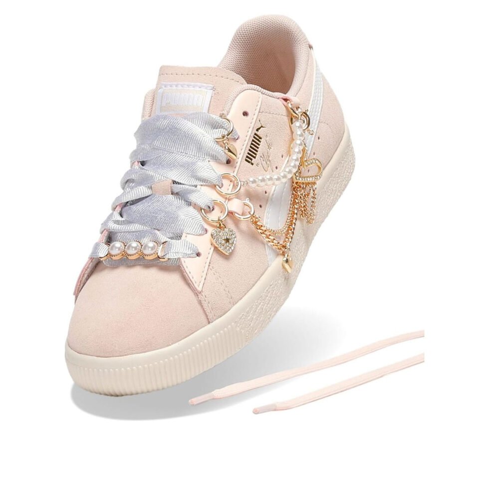 (WMNS) PUMA Clyde Charm 'Rosebay' 405912-01 - Image 5