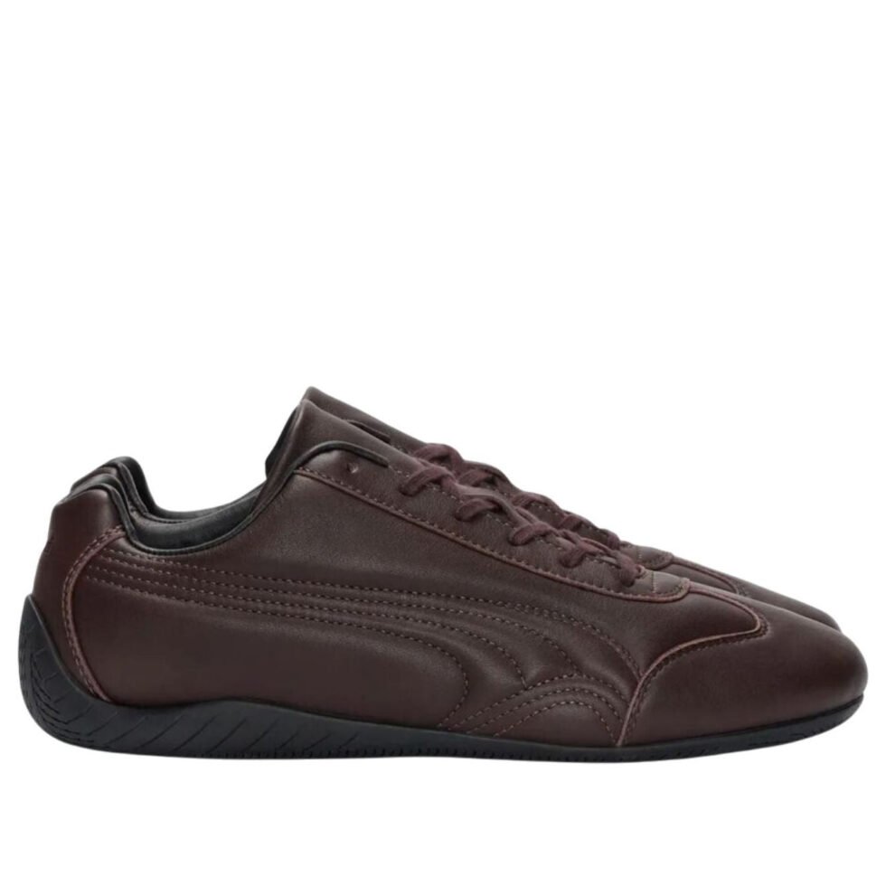 PUMA x JJJJound Speedcat Leather 'Brown' 405979-02 - Image 2