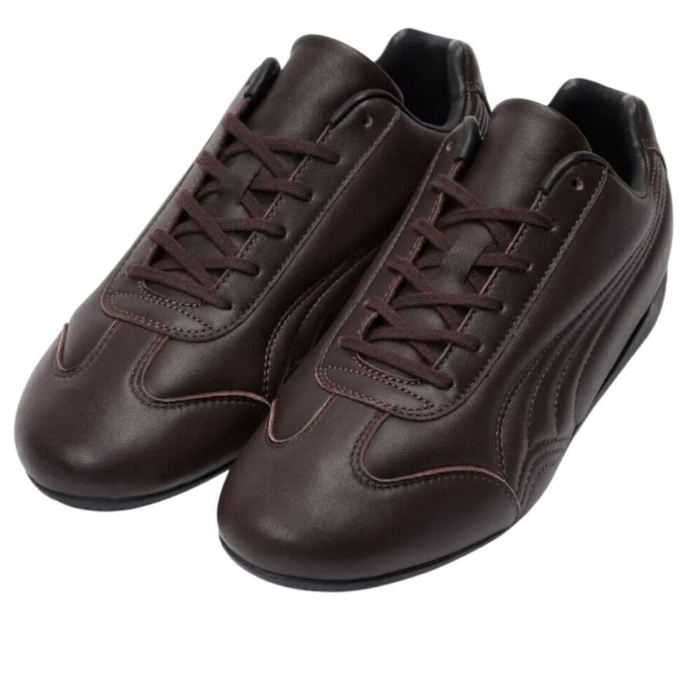PUMA x JJJJound Speedcat Leather 'Brown' 405979-02 - Image 3