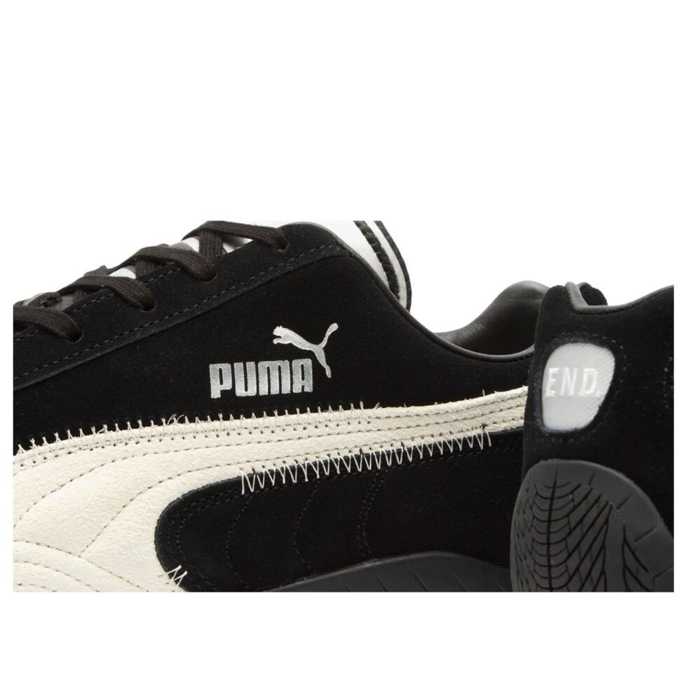 PUMA x END Speedcat OG 'Black Warm White' 406027-01 - Image 5