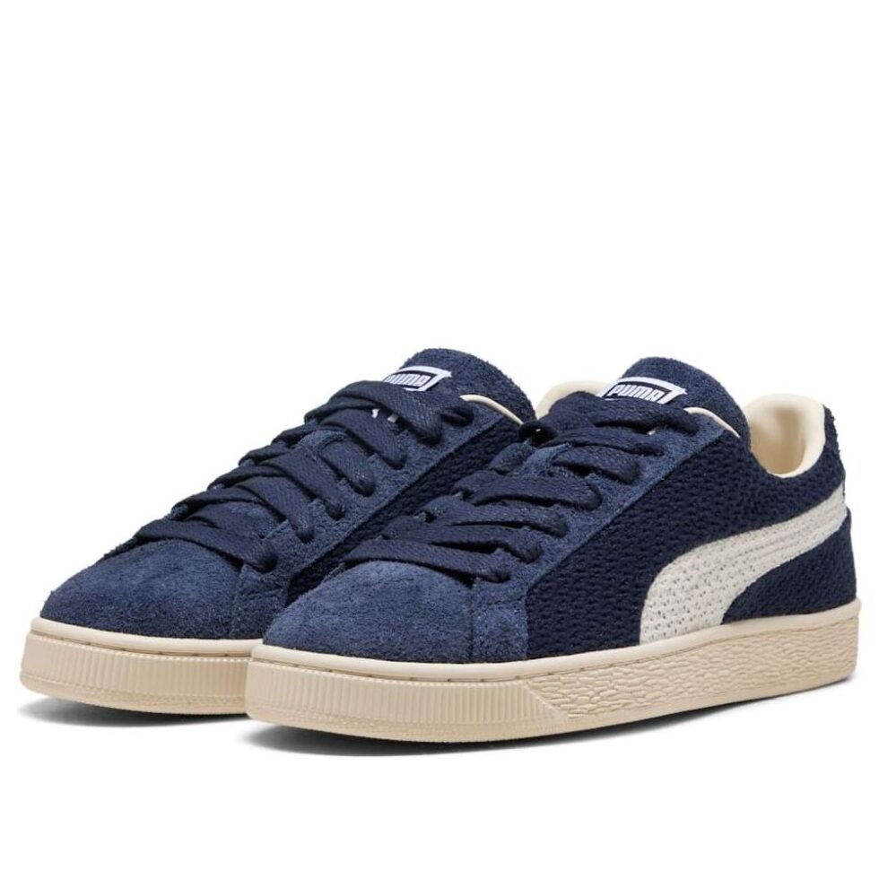 PUMA Suede Crochet 'PUMA Navy PUMA White' 406090-01 - Image 2