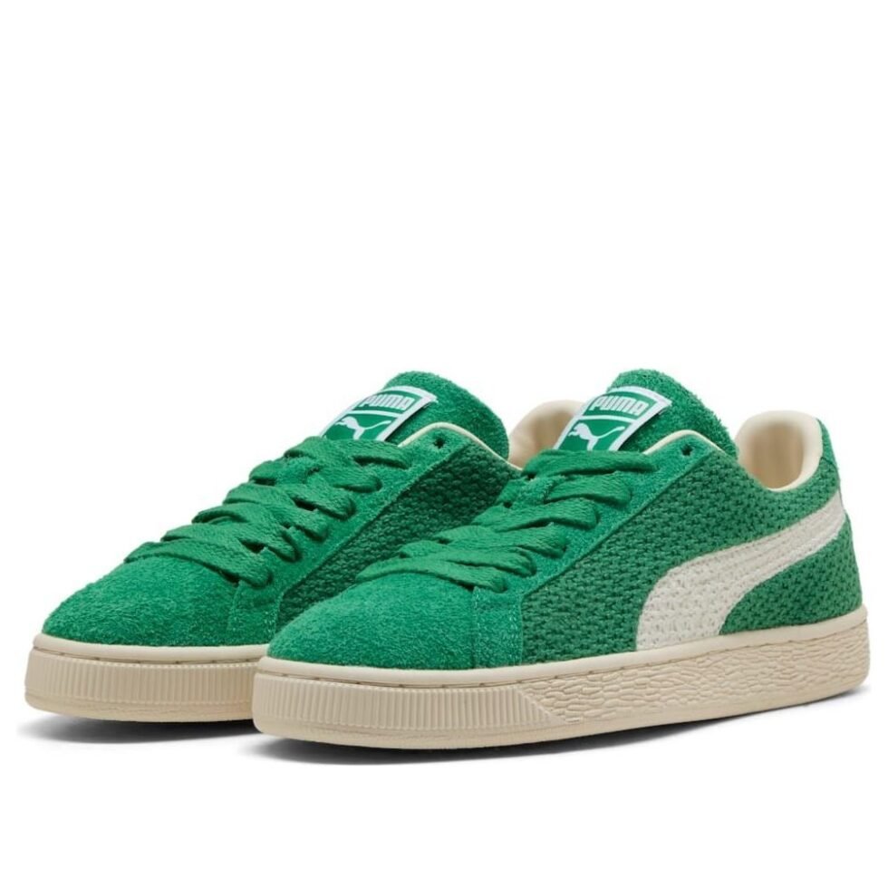PUMA Suede Crochet 'Archive Green PUMA White' 406090-02 - Image 2