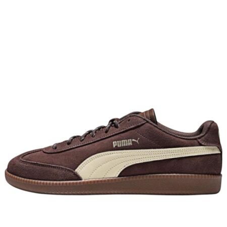 PUMA 9-T Suede 'Coffee Brown Cream Vanilla Gold' 406756-01
