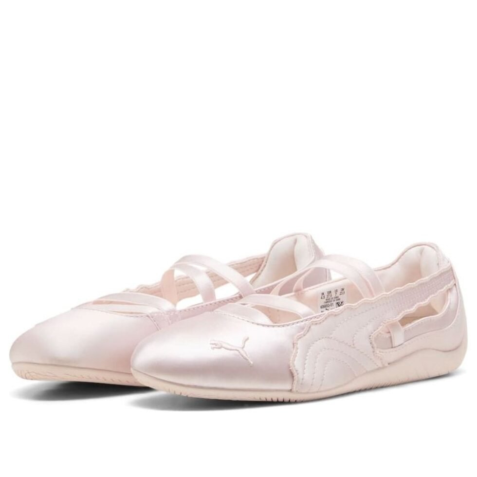 (WMNS) PUMA Speedcat Ballet Venus 'Jasmine Flower Warm White' 406853-01 - Image 2
