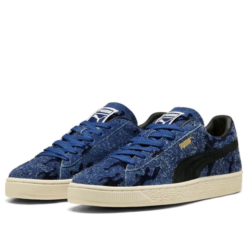 PUMA Suede Flock 'Blue Jewel Club Navy' 406919-01 - Image 2