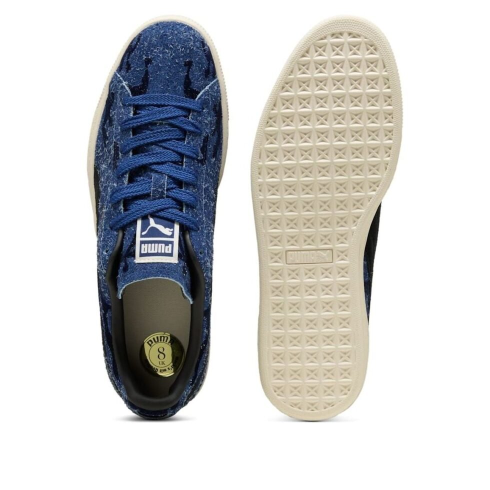 PUMA Suede Flock 'Blue Jewel Club Navy' 406919-01 - Image 3