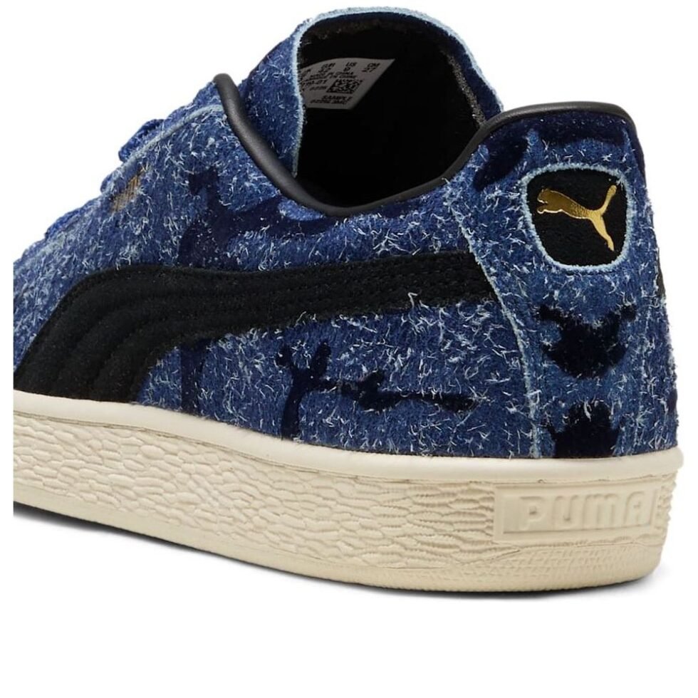 PUMA Suede Flock 'Blue Jewel Club Navy' 406919-01 - Image 4