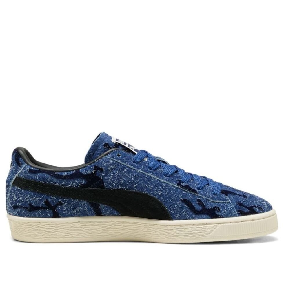 PUMA Suede Flock 'Blue Jewel Club Navy' 406919-01 - Image 5