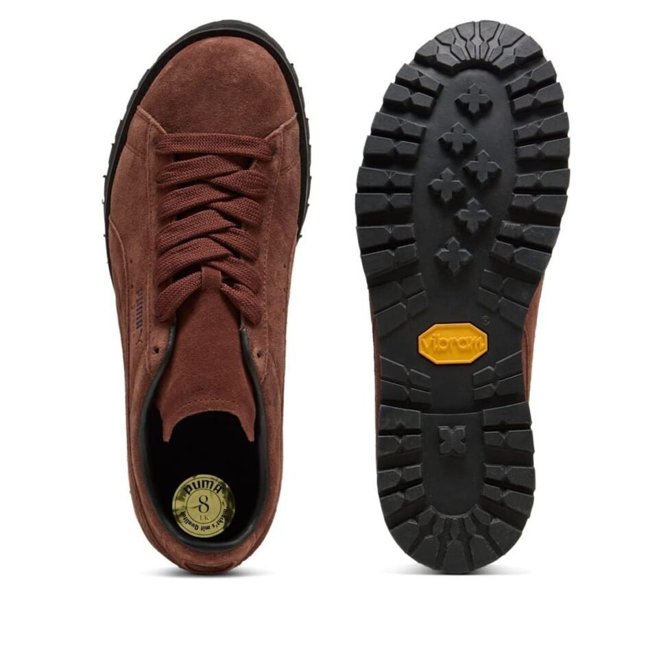 PUMA Suede Vibram 'Chocotart Black' 406920-01 - Image 5