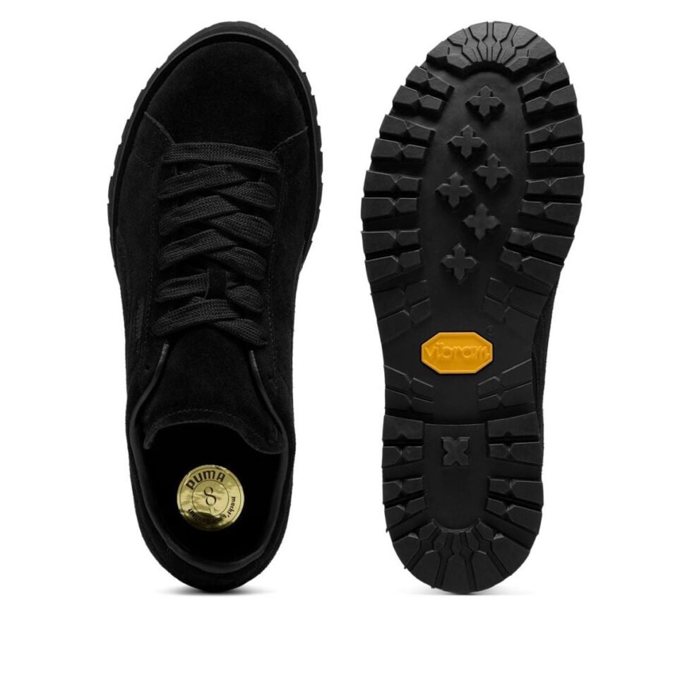 PUMA Suede Vibram 'Black' 406920-04 - Image 5