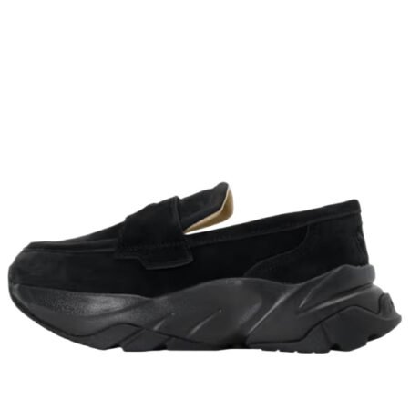 (WMNS) PUMA Suede Loafers 'Black' 406969-01