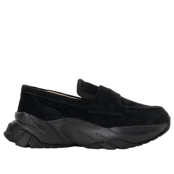 (WMNS) PUMA Suede Loafers 'Black' 406969-01 - Image 2