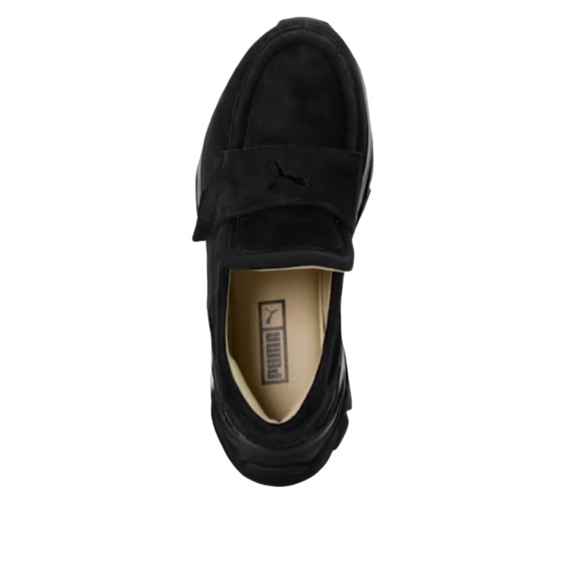 (WMNS) PUMA Suede Loafers 'Black' 406969-01 - Image 4