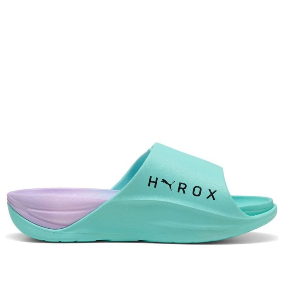 PUMA x Hyrox Nitrocat Slides 'Intense Mint Light Lavender' 407197-01 - Image 2