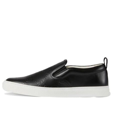 Gucci Slip-On 'GG Embossed - Black' 407364-1XK20-1000