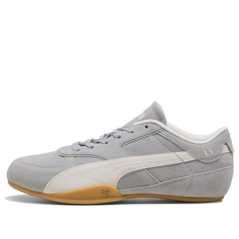 (WMNS) PUMA Bella Mina Suede 'Gray Echo Gum' 407671-02