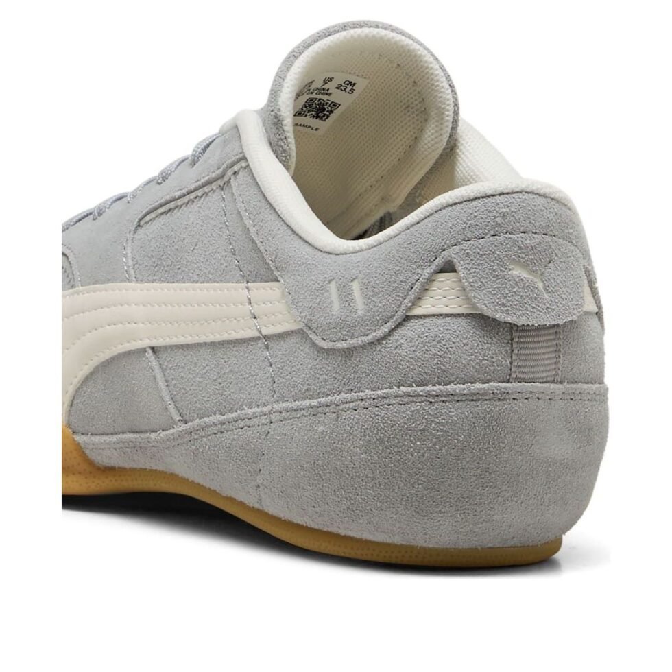 (WMNS) PUMA Bella Mina Suede 'Gray Echo Gum' 407671-02 - Image 4