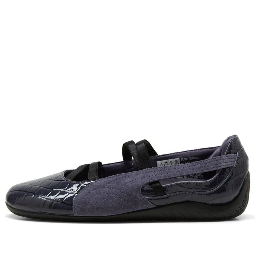 (WMNS) PUMA Speedcat Ballet Croc-Texture 'Inky Depths Black' 407680-01