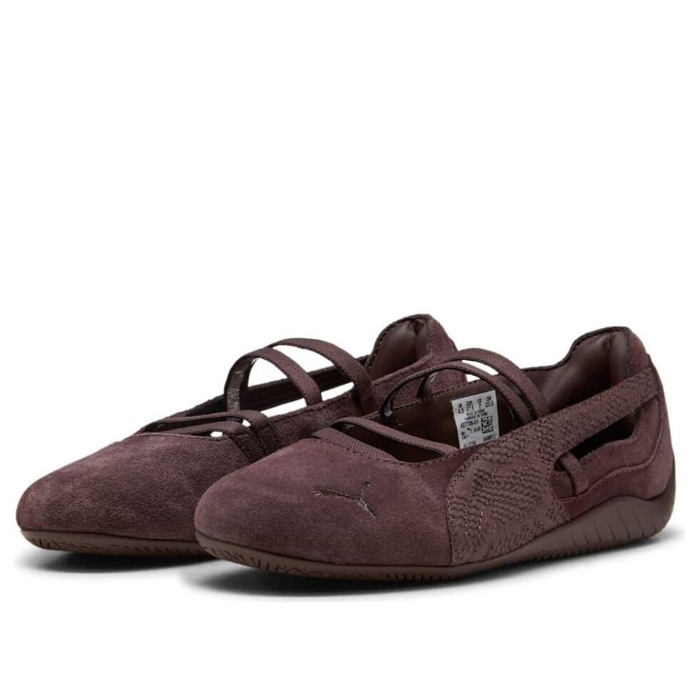 (WMNS) PUMA Speedcat Ballet Python 'Chocolate Brown' 407706-01 - Image 5